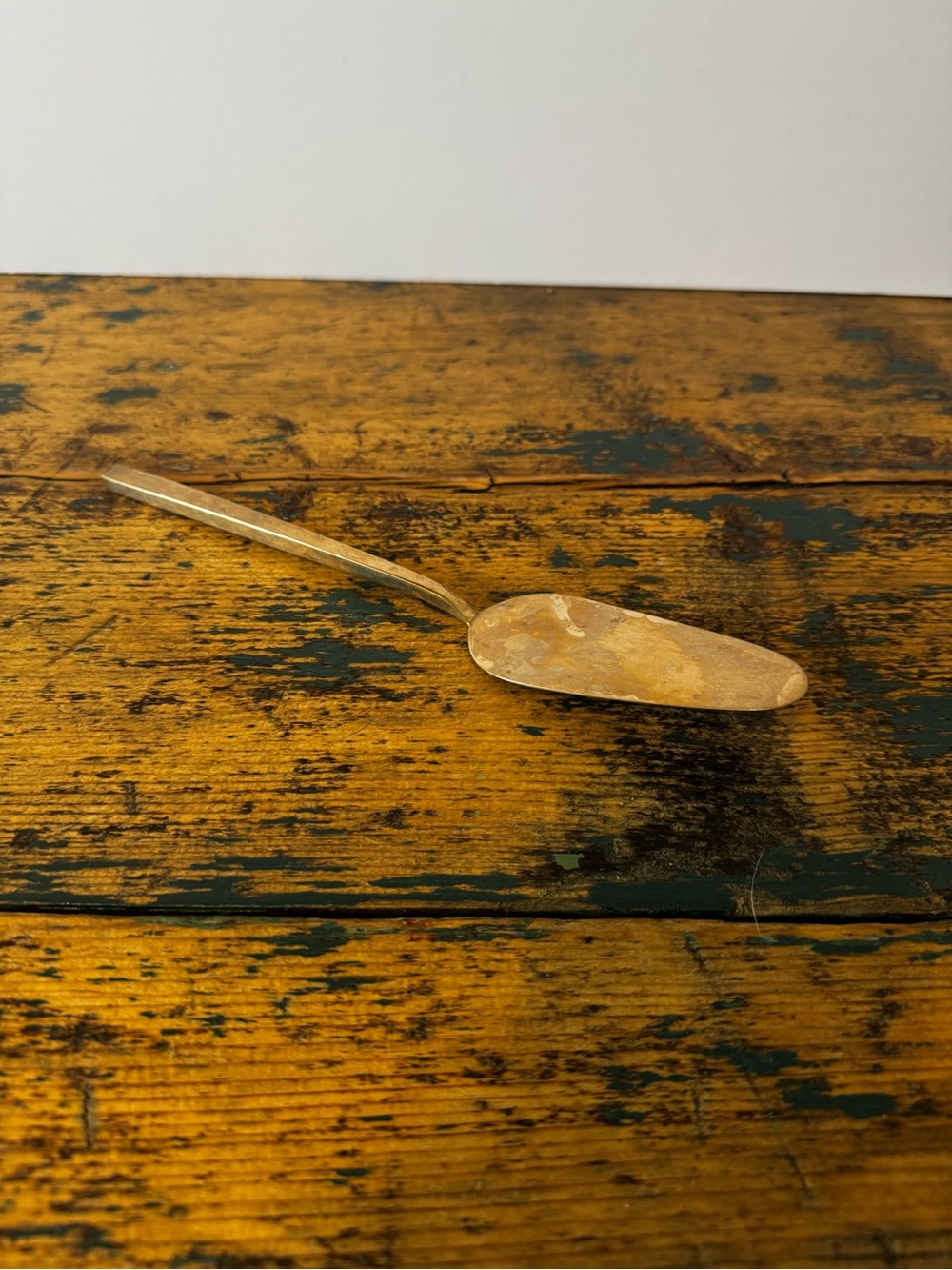 Gold-Tone Dessert Server Spoon